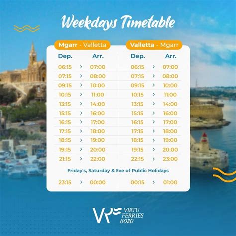 virtu ferries schedule today.